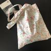 2021 New Poplin Cotton Thin Shoulder Bag Handbag Azalea Flower Floral
