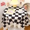 Cotton Checkerboard Tablecloth Dustproof Table Cover INS Plaid Tablecloth  Coffee Table