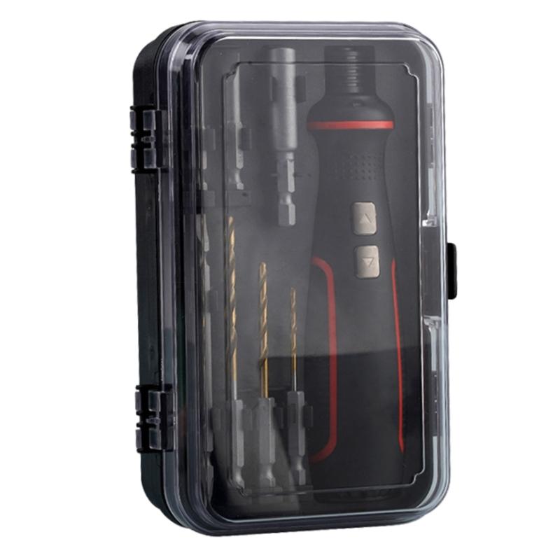 Electric Screwdriver Set 41 in 1 Cordless Screwdriver LED Shadowless Lighting Rechargeable for Household Repair