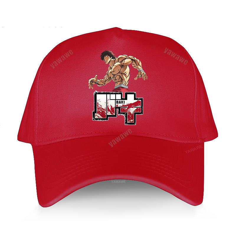 Najnowsze bawełniane letnie czapki baseballowe dla mężczyzn Snapback Baki Hanma Anime Manga Hip Hop kapelusz Harajuku kobiety dorosły luksusowa czapka golfowa