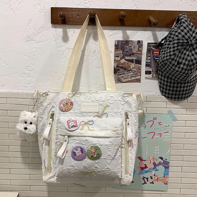 Schoolbag Schoolbag Female Newborn High Value Cute Bow Backpack Large Capacity Three To Six