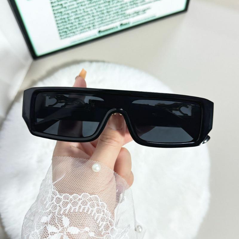 New Men Small Frame Square Sunglasses Fashion Women Leopard Decorative Sun Glasses Outdoor Anti Uv And Anti Glare Eyewear Uv400