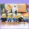 Authentischer Ich – Einfach unverbesserlich Minions Plüsch Schlüsselanhänger Weiches kurzes Plüschtier Geschenk 12 cm