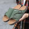 Fashion Male Slipper Beach Half Men's Shoe Mules Pvc Slides Cheap Shoes Liquidation Adult Clappers 2025 Trend Original Fun Elegant Y2k