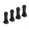 4 Stück 4mm Seilspanner für Abspannleinen 4M Multifunktionales Zeltseil mit Versteller Reflektierend Tragbare Abspannleinen