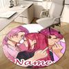 Personalized K-KPop Demon Hunters Round Chair Office Rug - Perfect for Mat, Office Chair & More - Ideal Gift for Birthdays and Holidays