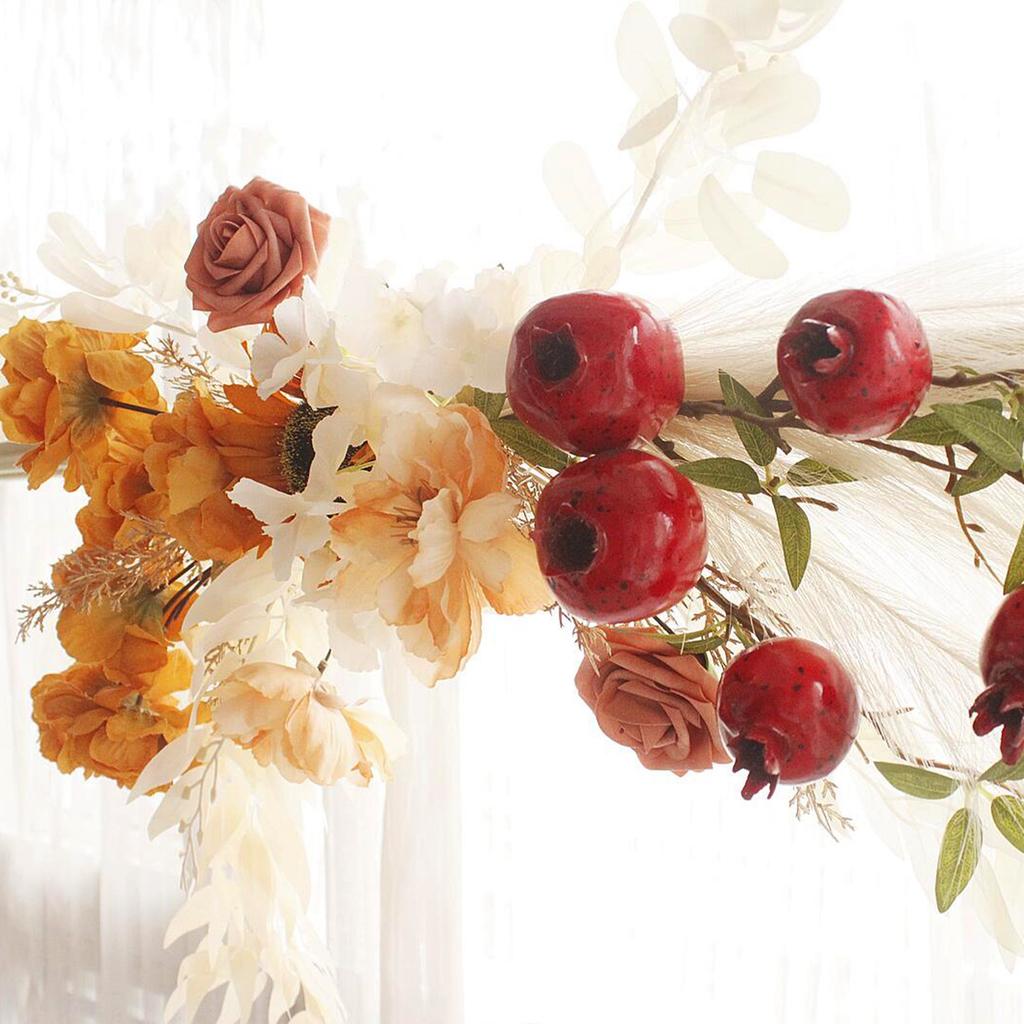 Artificial Flower Lintel Swags Sunflower Arch Silk Floral Swag Wedding Decoration