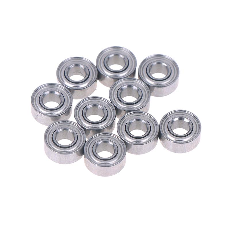 10Pcs 683Zz 3*7*3 Mm Miniature Bearing Chrome Steel 683 Zz 2Z 683Z Inner Bore 3Mm Small Deep Groove Mini Ball Bearings