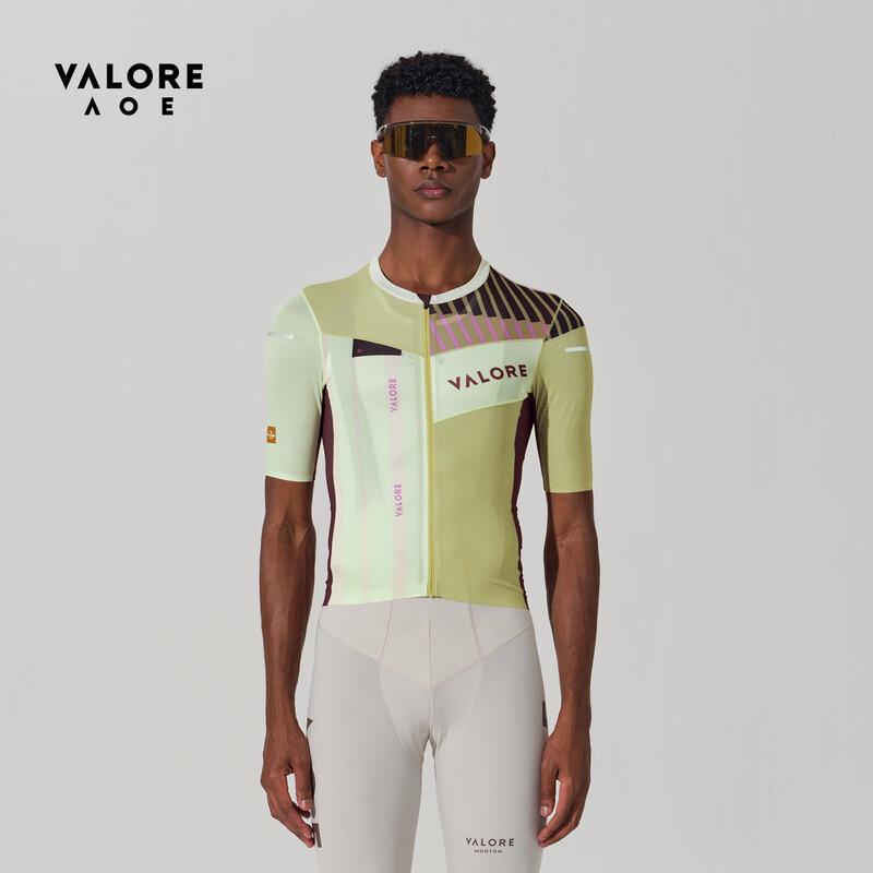 VALORE AOE Men s Retro Plaid Cycling Short Sleeve Top S