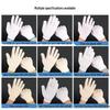Cotton Yarn Work Gloves with Leather Reinforcement