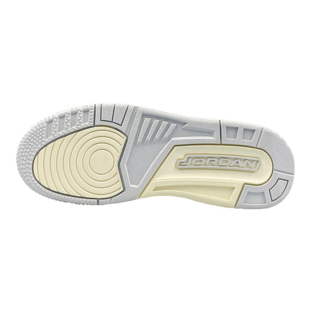 Jordan Legacy 312 Slip Resistant Abrasion Resistant Low top Vintage Basketball Shoes Men's Black White Gray HJ9199-111(Team652-312)