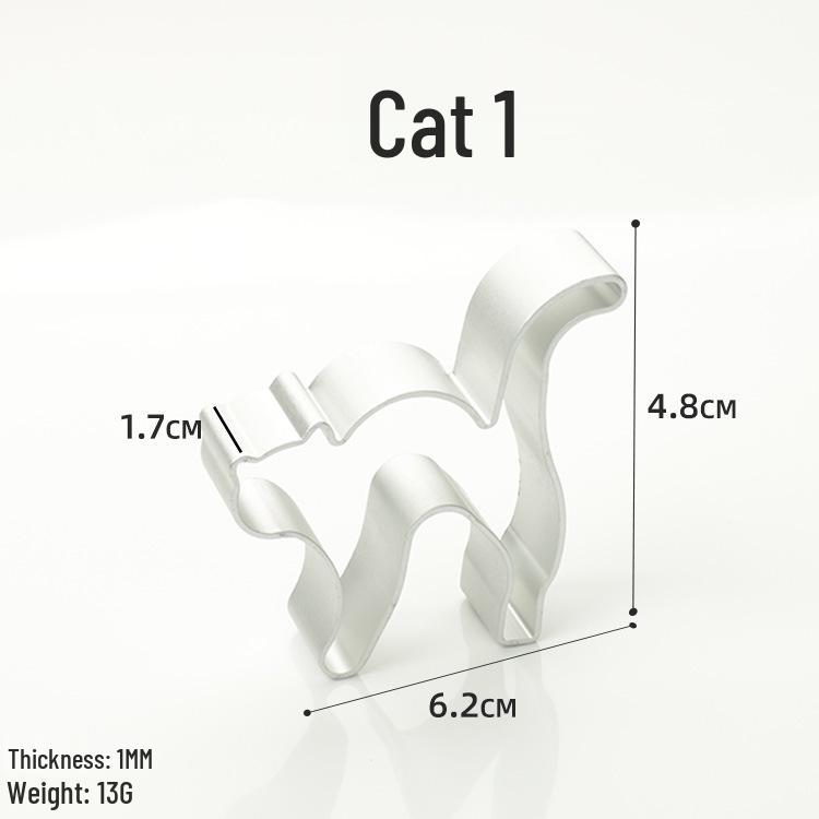 Keksform aus Aluminiumlegierung: Ananaskuchen, Weihnachten, & Ostern Ausstechform Backwerkzeug