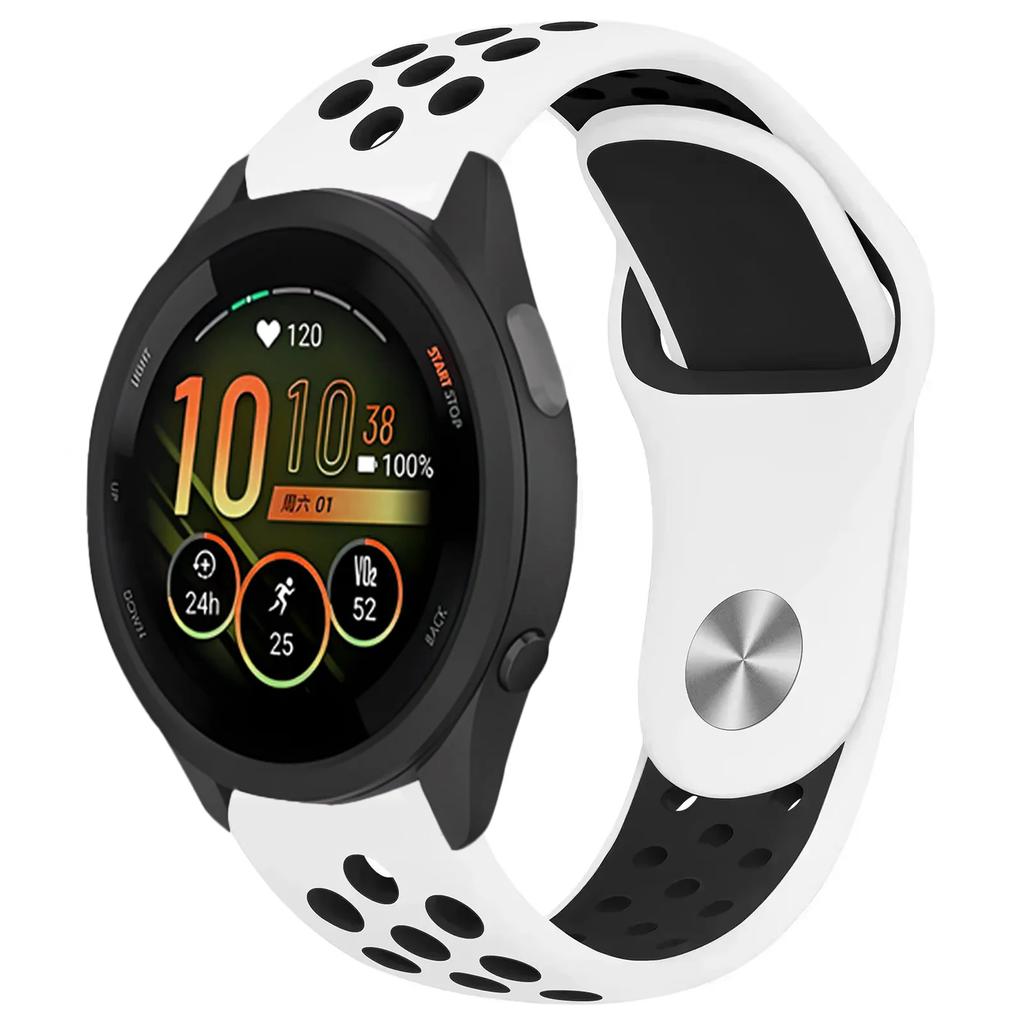 20mm 22mm 18mm Silicone Strap For Garmin Forerunner 265 55 965 165 255 Music/Venu 3/2 Bracelet Band For Garmin Vivoactive 5 Belt