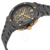 Versace Greca Logo Chronograph Quartz Grey Dial Men S Watch Vez900521