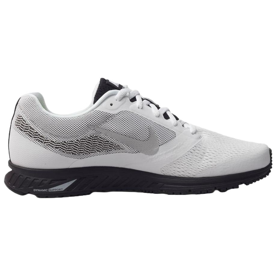 Nike Air Zoom Fly 2 Comfortable Soft Non-Slip Wear-Resistant Low-Top Casual Running Shoes Men Sneaker Black White 707606-010