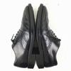 TOD'S Herren Businessschuhe aus Leder mit Flügelkappe Schwarz Größe 8(GEBRAUCHT)