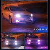 RGB LED Fog Lights with Remote Control Kit