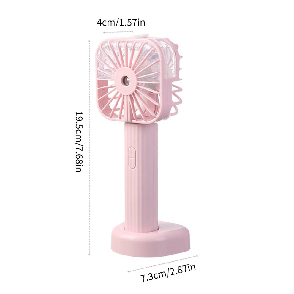 Handheld Fan Cooling Fan 500mAh Battery Suitable for-White