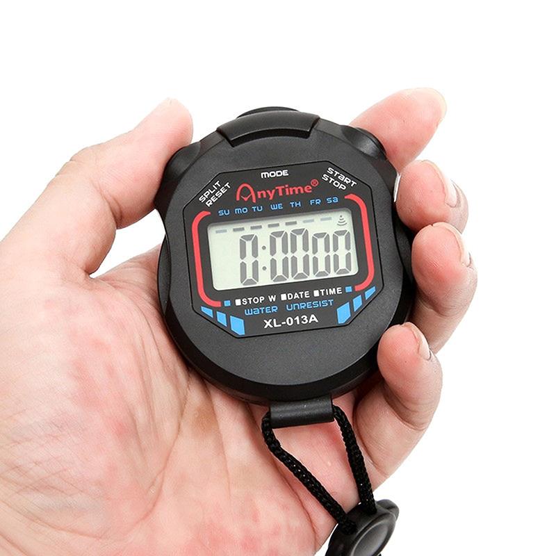 Waterproof Chronometer Handheld Pocket Stopwatch Professional Digital Sport Stopwatch Lcd Timer Stop Watch Timer