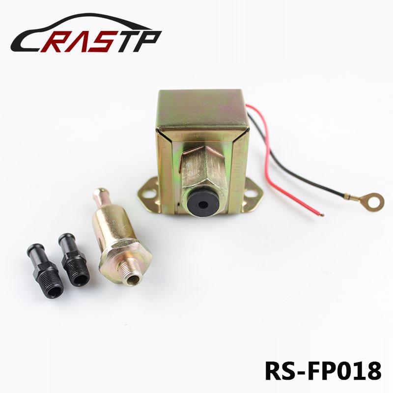 RASTP-12V Diesel Benzin Quadratische Elektrische Kraftstoffpumpe 40104 40106 40107 Niederdruck Extern für Ford RS-FP018
