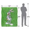Looney Tunes Character Collage Bugs Bunny Blanket
