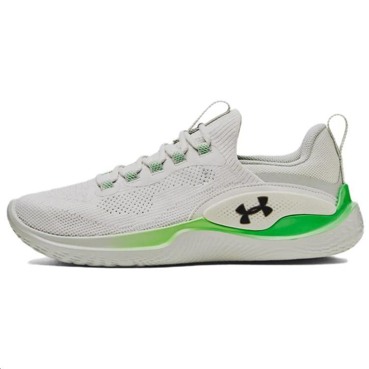 Under Armour Flow Dynamic White Clay Green Screen Men s 3026106-300 EU 43
