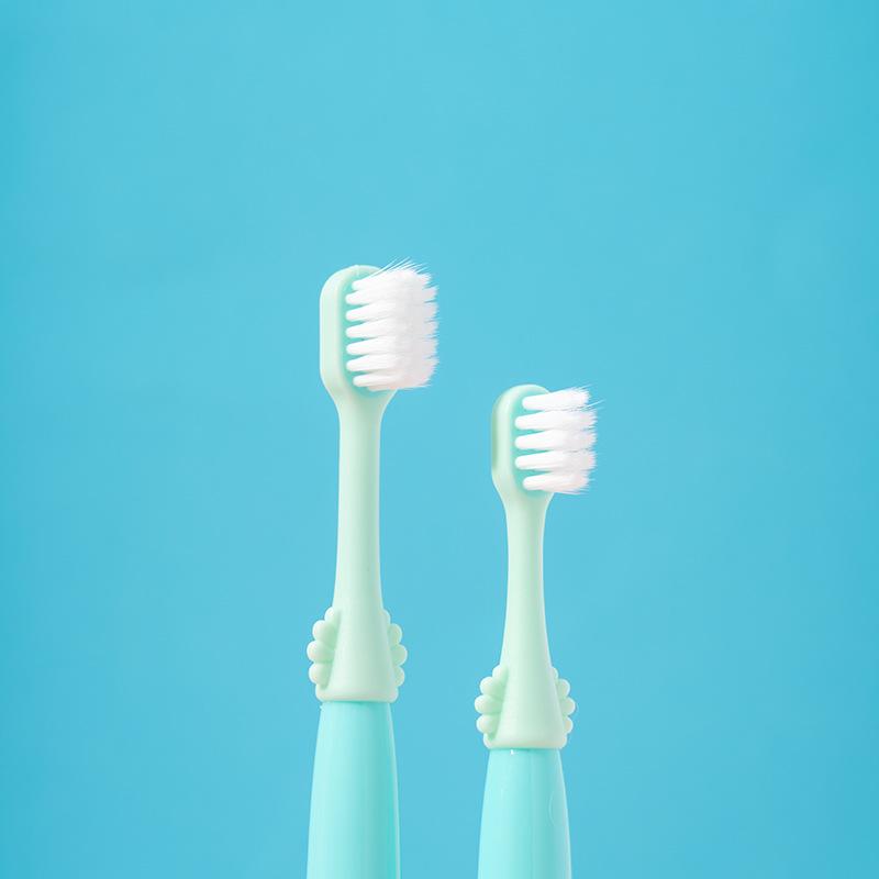 Angel Children's Soft Bristle Toothbrush, Small Head Cartoon Design, Ages 2-9, Pack of 8.