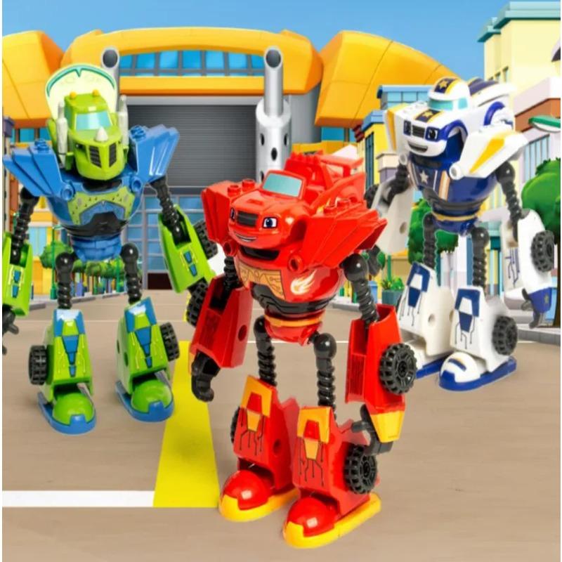 

Аниме Рисунок Blaze Monster Machines Мультфильм Пластиковый Сплав Деформированная Модель Автомобиля Фигурки Игрушки Детские Подарки На День Рождения