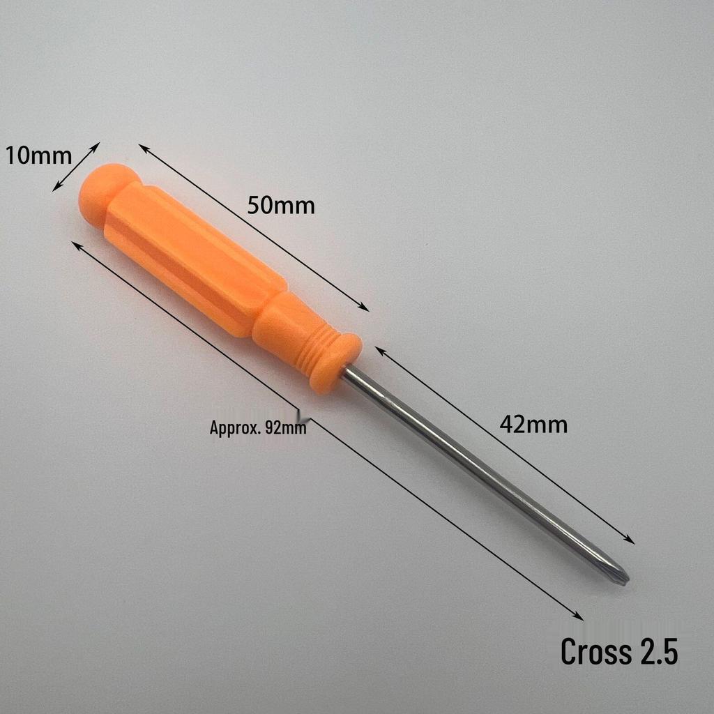 Screwdriver Set: Phillips & Flathead (1.5, 2.0, 3.0) with Toy Gift for Small Repairs