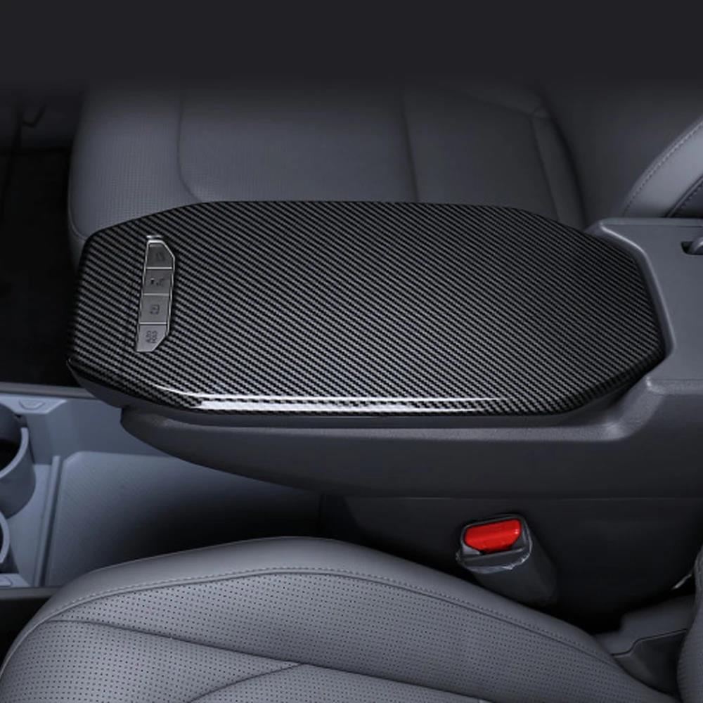 For Kia EV3 2024 2025 Car Central Armrest Box Pad Center Console Arm Rest Protection Trim ABS Cover Auto Decoration Accessories