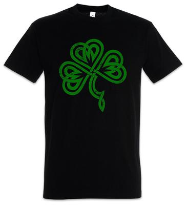 Shamrock Irish Knot III Mens T-Shirt Mens Womens Tees Top Cloverleaf Ireland Ireland Shamrock