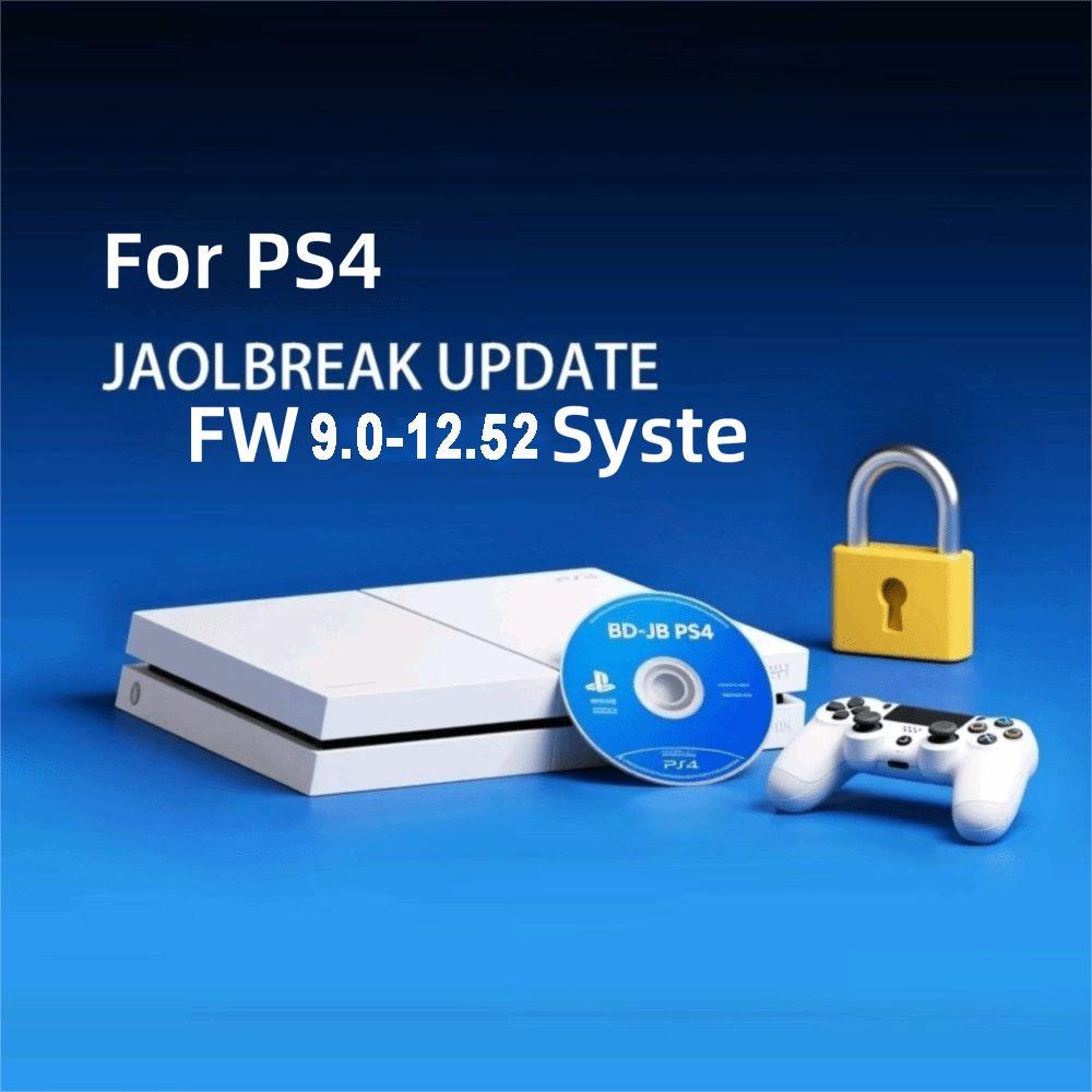 For Firmware 9.0-12.52 BD-JB Disc No PC Needed JB Disk Tool with Disc Storage Box Mod Tool for PS4