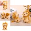 Plush Lion Keychain Toy With Short Plush Material For Girls And Gift Ideas