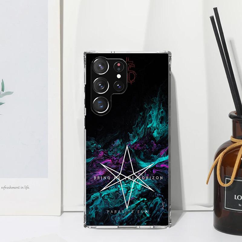 

Bring Me The Horizons Phone Case For Samsung Galaxy S25 S24 S23 S22 Ultra S21 FE S20 Plus S10 + S10E Art Fundas Back Cover S24 S Samsung S24 Plus