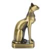 Figurina di Gatto Egiziano in Lega Statua Dea Gatto in Ottone Statue Statua di Bastet Decorazione per la Casa