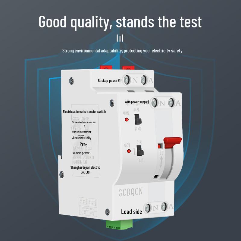 220V/380V Three-Phase Dual Power Automatic Transfer Switch with Millisecond Transfer for Uninterrupted Photovoltaic Power