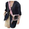 Stylish Urban Chic Transparent Square Shoulder Bag Soft Pvc Jelly Bag