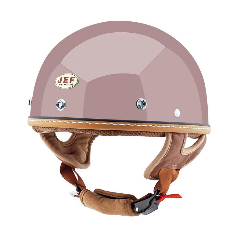 JEF Taiwan Retro Lightweight Helmet: 3C Certified for Summer, Unisex.
