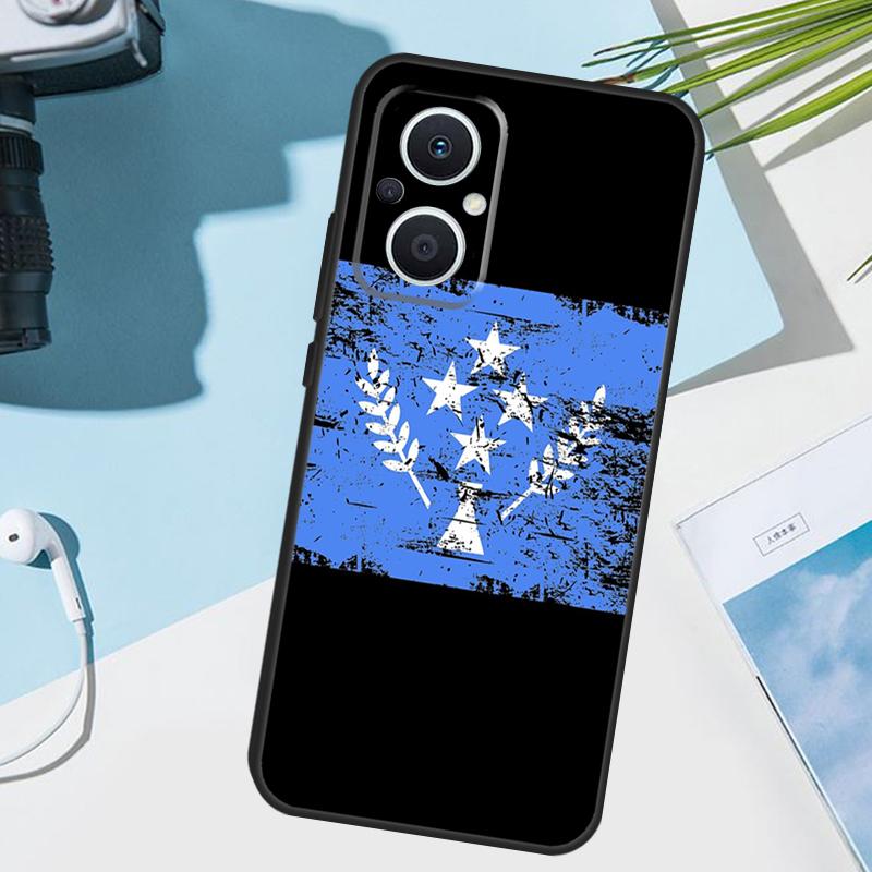 Kosrae Flag Cover For OPPO Reno 7 8 Lite 10 12 13 14 Pro 11 F 12F 13F 14F OPPO Find X8 X5 X6 X9 Pro Case