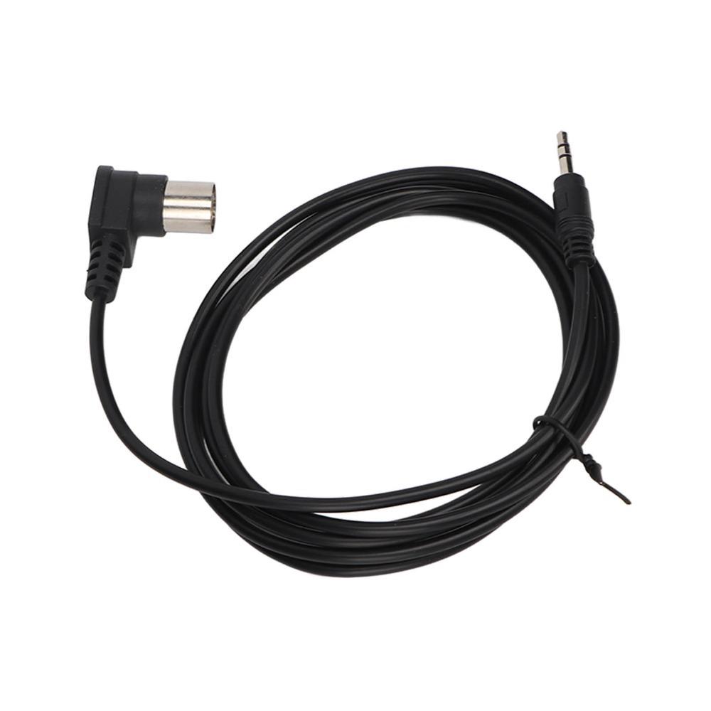 Plug and Play 90 Degree Elbow 3.5mm to DIN 8PIN Converter Cable Audio Equipment Connection