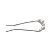 Elegant Pearl U-shaped Hairpin for Women - New Chinese Style Updo Accessory 2025