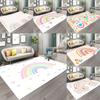 Timeless Rainbow Carpet Living Room Decor Sofa Rug Bedroom Bedside Rug Kitchen Room Table Mat Parent-Child Reading Area FloorMat