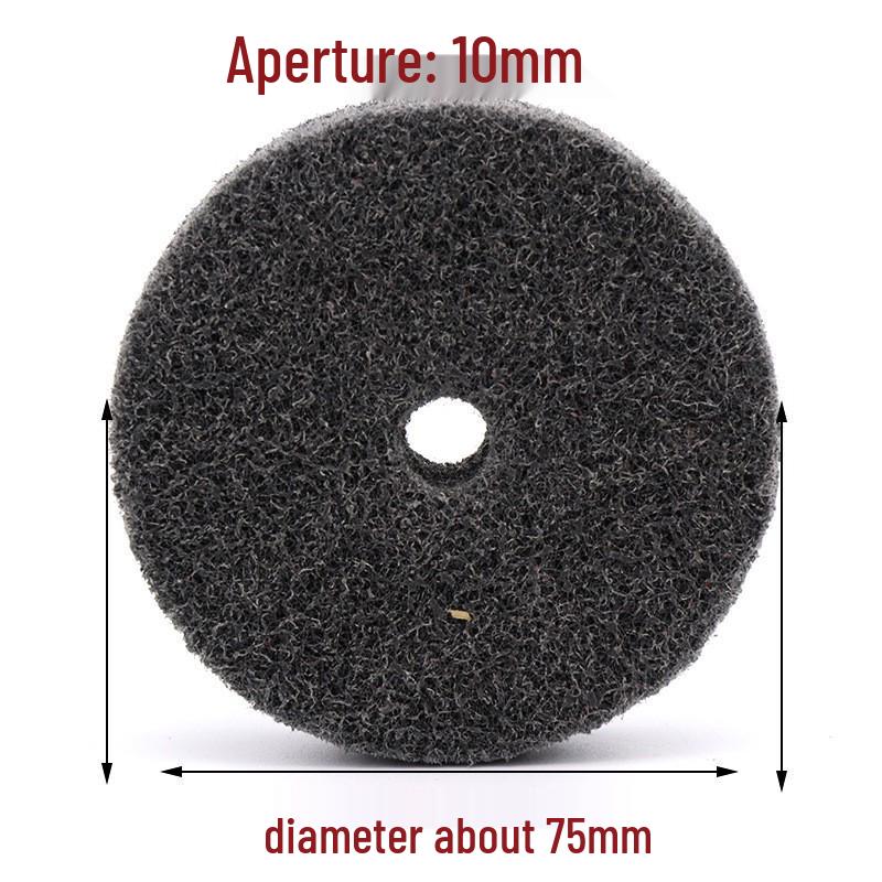 3" Nylon Polishing & Grinding Wheel for Bench Grinder - Non-woven Fiber Wheel