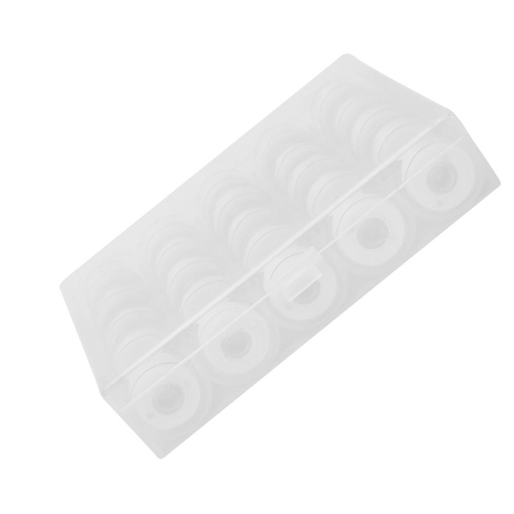 25pcs Soft Feel Prewound Bobbins Polyester Sewing Bobbins Embroidery Bobbins For Sewing Machines