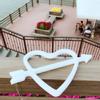 Adorable Heart Shape LED Light Decorative Wall Hanging Lamp for Bedroom Dormitory