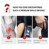 Car Knee Cushion, Soft Leather Car Door Armrest Pad for Knee, Leg, and Elbow Support Universal Car Center Console Cushion
