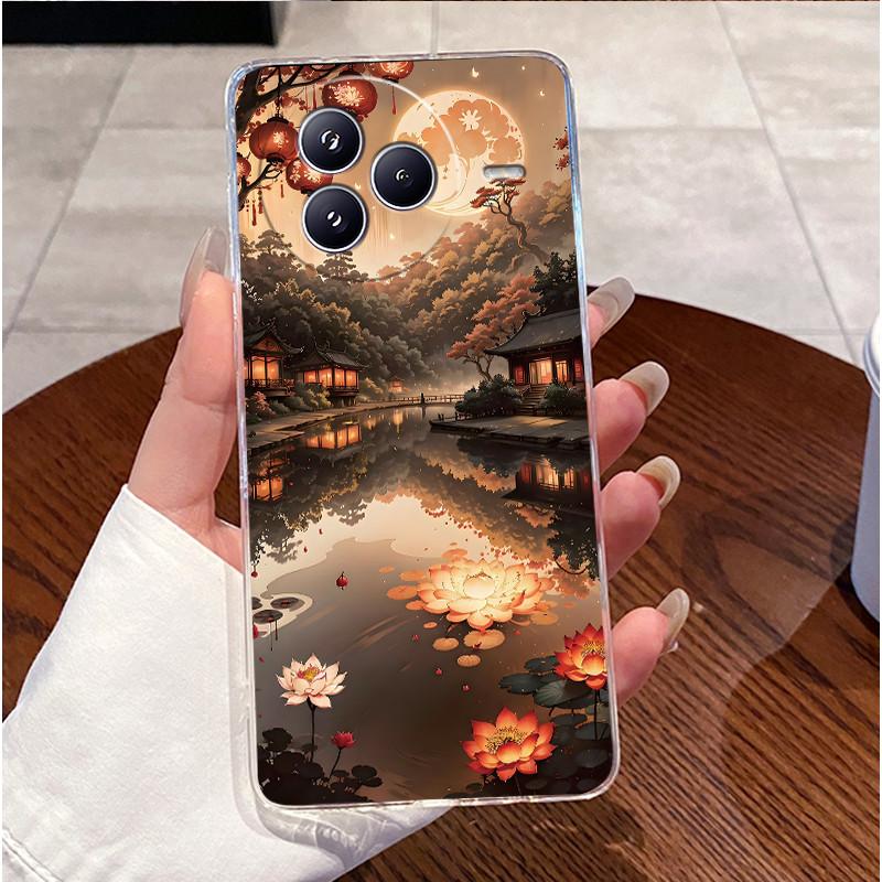 Classic Unique Design TPU Clear Phone Case For Xiaomi Civi 5 Pro Funny Cartoon Pattern Cover Shockproof Soft Casing