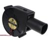 5V-24V Air Blower Fan Charcoal Starter Cooking Fire Starter Grill Fans with Air-Duct Dual Ball Bearing BBQ Camping Tool