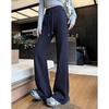Demana Women's Breathable Cotton High-Waist Flare Pants