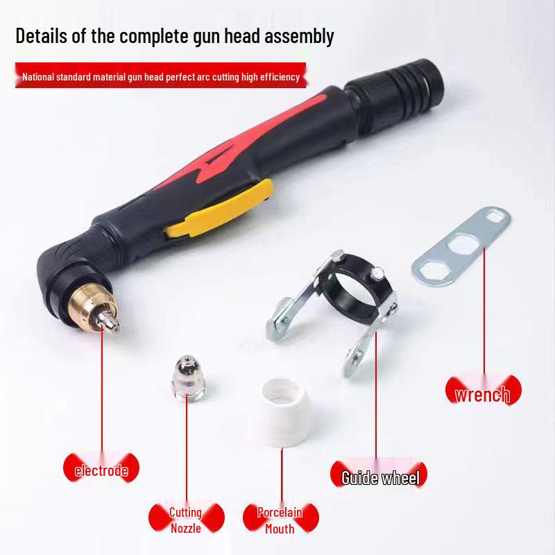 Genuine P80A Plasma Cutting Torch Head with Straight Handle for LGK100/120 Machines